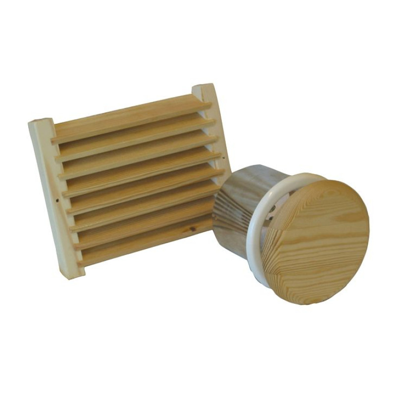 Harvia szellőzőrács redőnnyel