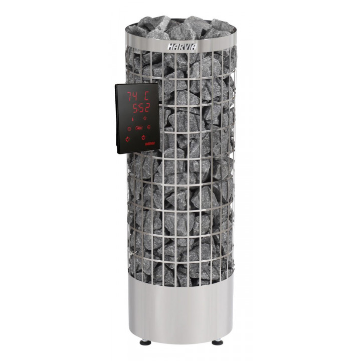 Elektromos szaunakályha - HARVIA Cilindro PC110XW Xenio WiFi-vel, 10.8 kW