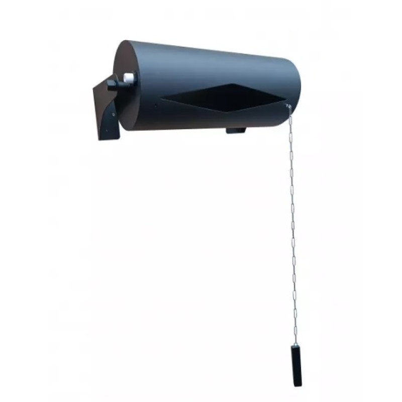 Vízszintes kiöntővödör 25 l, rozsdamentes acél, fekete