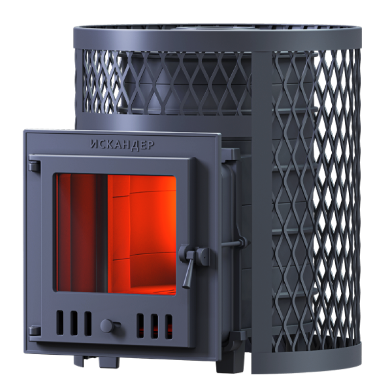Fa tüzelésű szauna kályha GEFEST - Iskander 25 (M) Grill