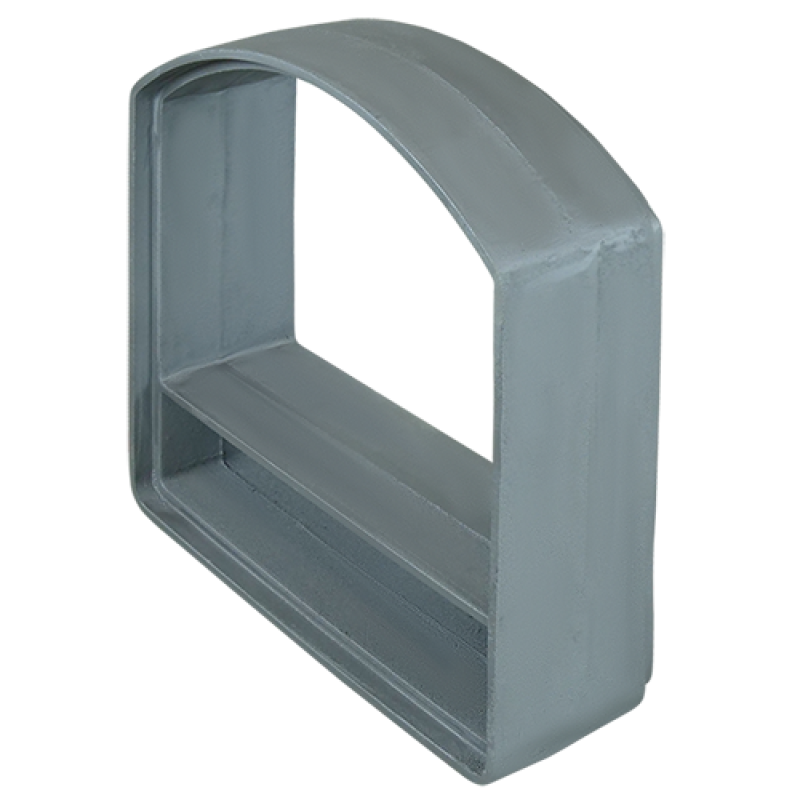 A GEFEST GROZA 24P 120 mm-es kemence portáljának meghosszabbítása