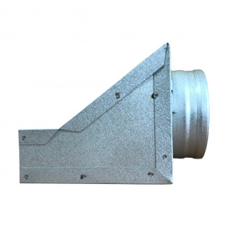 Hátsó átmenet, átmérő 100 mm