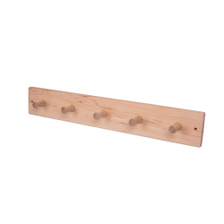 Égerfa akasztó 5 kampóval  Égerfa akasztó 5 kampóval