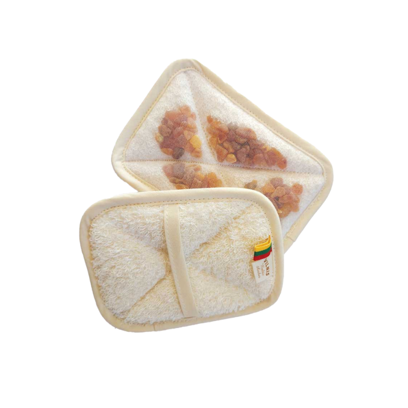 Szivacs borostyánnal