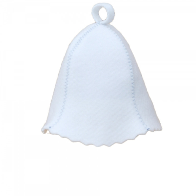 Szauna sapka - fehér