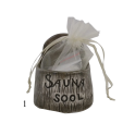 Kerámia sótartó szaunához - sötét 120 ml - 2