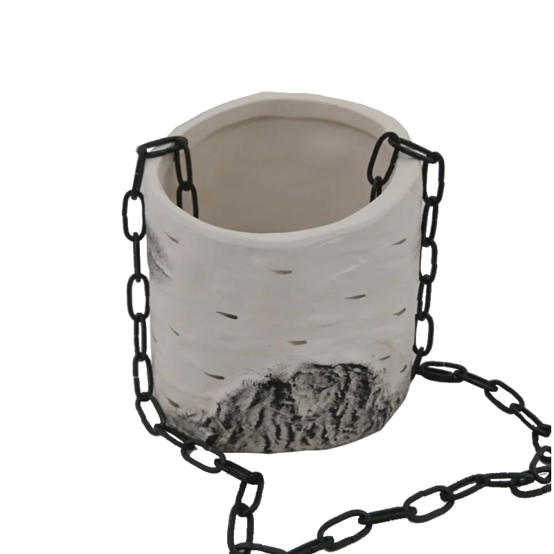 Kerámia tároló illatokhoz - nyírfa