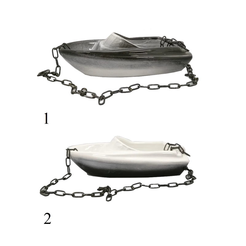 Kerámia tároló illatokhoz - csónak