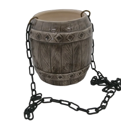 Kerámia tároló illatokhoz - hordó 