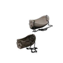 Kerámia illatosító edény - Poszeidónnal díszített hajó 