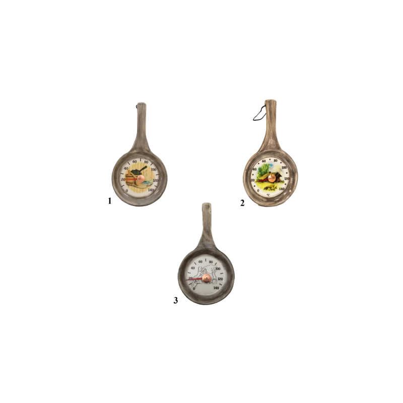 Kerámia szauna hőmérő - serpenyő