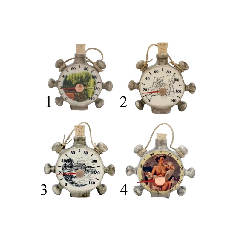 Kerámia szauna hőmérő - hajókormány