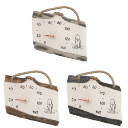 Kerámia szauna hőmérő - lány a vízben 