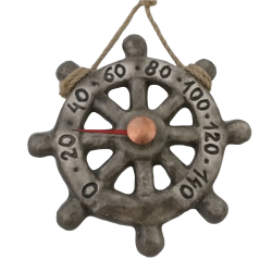 Kerámia szauna hőmérő - kerekes 