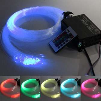 LED RGB világító készlet SZÍNES CSILLAGOK 3 m.