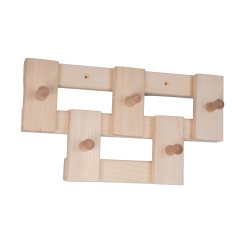 Hársfa akasztó 5 akasztóval  Hársfa akasztó 5 akasztóval