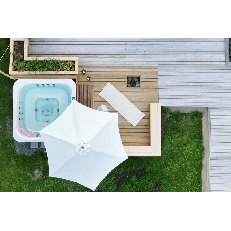 Hidromasszázs medence NOVITEK LUMISPA L