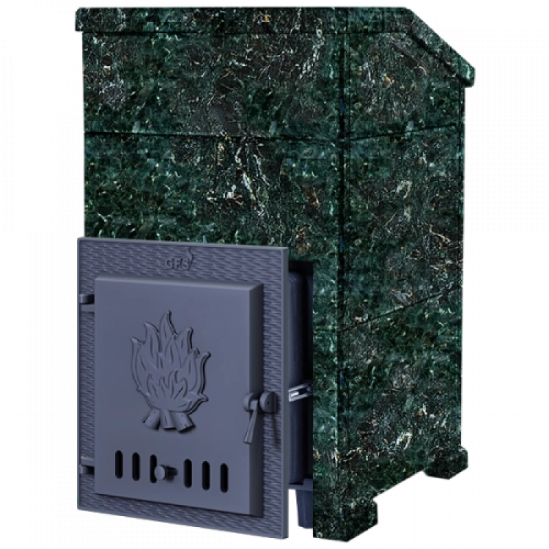 Fatüzelésű szaunakályha GEFEST - GFS ZK 18 President 850/40 Serpentine