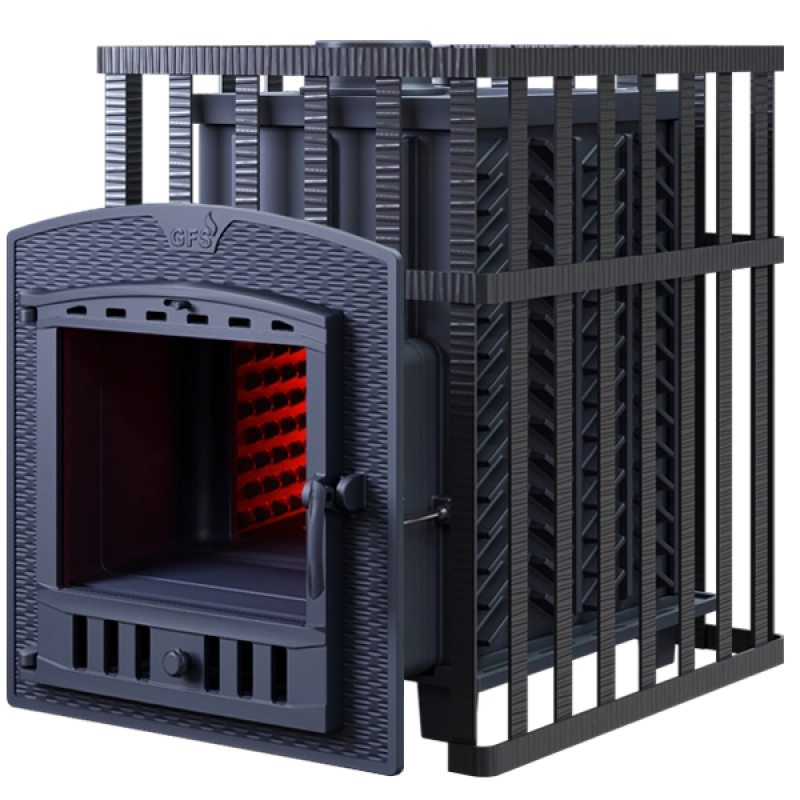 Fa tüzelésű szauna kályha GEFEST - GFS ZK 30 (P2) a rácsban