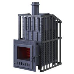 Fatüzelésű szaunakályha GEFEST - GFS ZK Uragan 30 (M) rácsos kivitelben  Fatüzelésű szaunakályha GEFEST - GFS ZK Uragan 30 (M) rácsos kivitelben