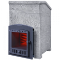 Fatüzelésű szaunakályha - GEFEST GROM 30 (P2) President 1020/60 TALCOMAGNESITE készlet - 0