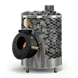 Fa tüzelésű szauna kályha - IKI MINI 