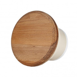 MM-S szaunaventilátor visszacsapó szeleppel és kerek fa felülettel d/100mm  MM-S szaunaventilátor visszacsapó szeleppel és kerek fa felülettel d/100mm