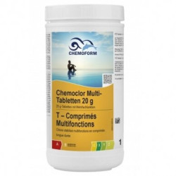 CHEMOFORM TÖBBTERMÉKES tabletták 20 g, 1 kg 