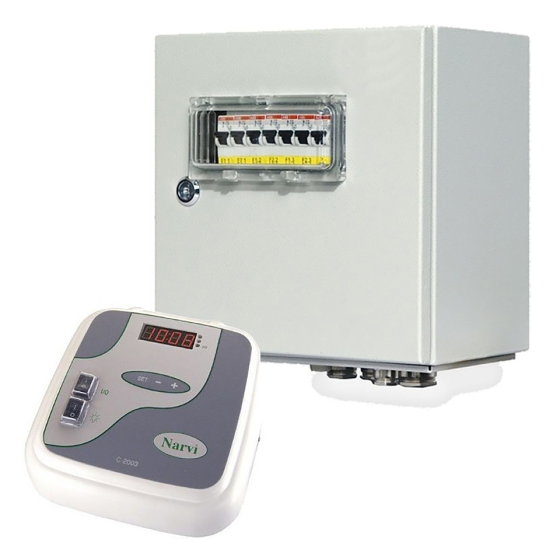 Elektromos szaunakályha vezérlőpanel - NARVI C-2003, 33 kW