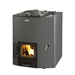 Fatüzelésű szaunakályha - NARVI NC 20 VS víztartállyal 