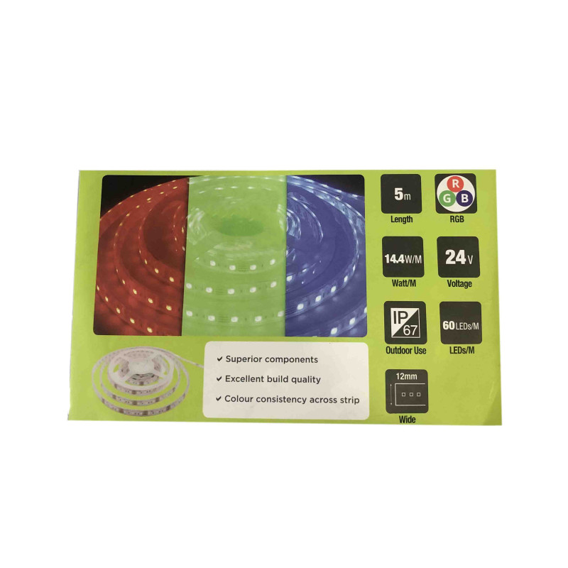 Színes világítás LED 24V