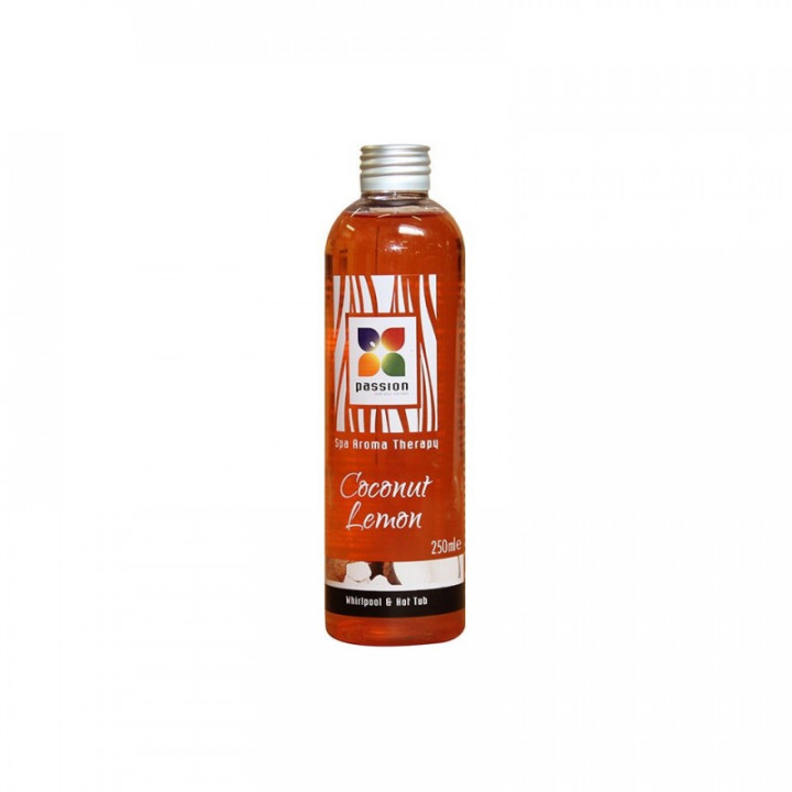 PASSION aromaterápiás illat pezsgőfürdőhöz és pezsgőfürdőhöz - Coconut Lemon, 250 ml