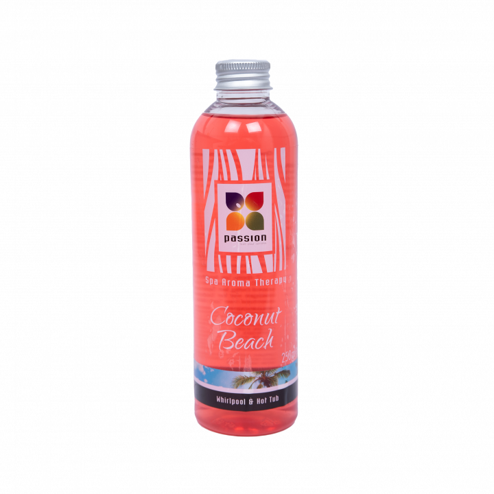 PASSION aromaterápiás illat spa-khoz és pezsgőfürdőkhöz – Coconut Beach, 250 ml