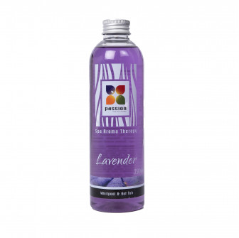 PASSION aromaterápiás illat pezsgőfürdőhöz és pezsgőfürdőhöz, levendula 250 ml