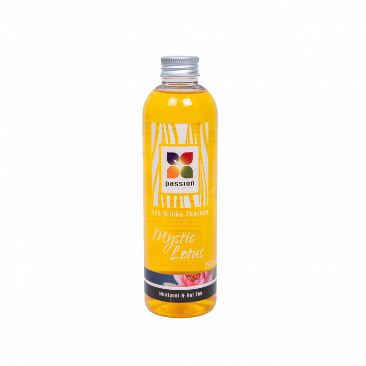 PASSION aromaterápiás illat pezsgőfürdőhöz és pezsgőfürdőhöz - Mystic Lotus, 250 ml