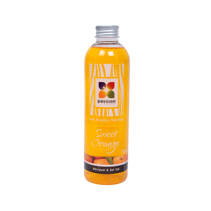 PASSION aromaterápiás illat pezsgőfürdőhöz és pezsgőfürdőhöz - Sweet Orange, 250 ml