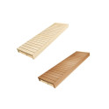 Szauna pad, nyár / éger, 600x1600-2400 mm - 0
