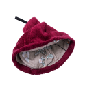 Szauna sapka - BURGUNDY - 2