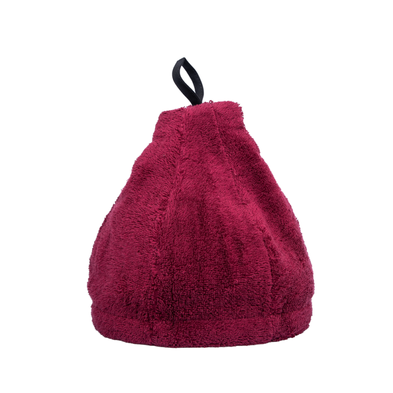 Szauna sapka - BURGUNDY