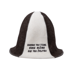 Szaunasapka - Horgászoknak, csíkos 