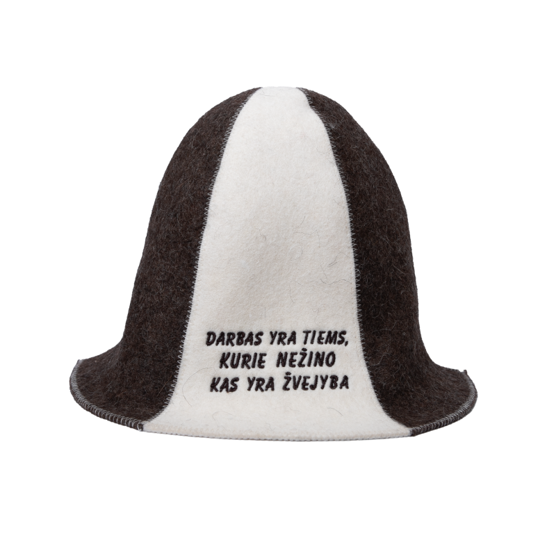 Szaunasapka - Horgászoknak, csíkos