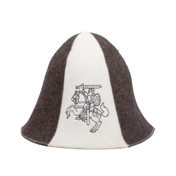 Szaunasapka - Herbas, csíkos 