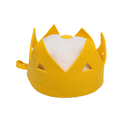 Szauna sapka - korona 