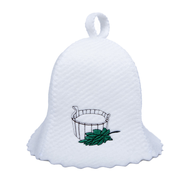 Szauna kalap - kád habverővel