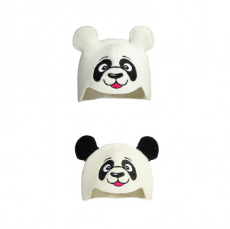 Szauna sapka - Panda
