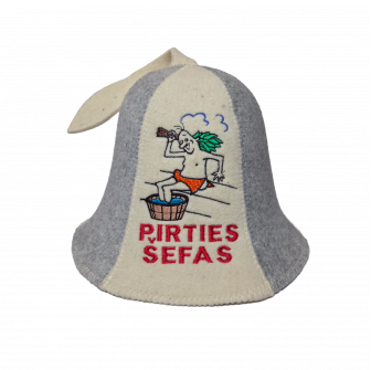 Szauna sapka - PIRTIES ŠEFAS, függő