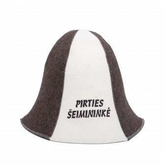 Szaunasapka - PIRTIES ŠEIMININKĖ, csíkos
