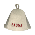 Szaunasapka - SAUNA, piros betűkkel - 0