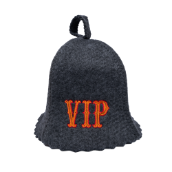 Szauna sapka - VIP, szürke  Szauna sapka - VIP, szürke