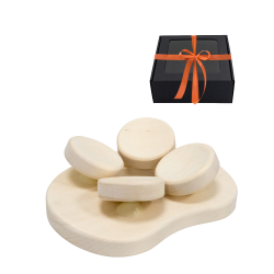 Szauna párna szaunához, díszdobozban, nyárfa 